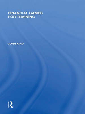 cover image of Financial Games for Training